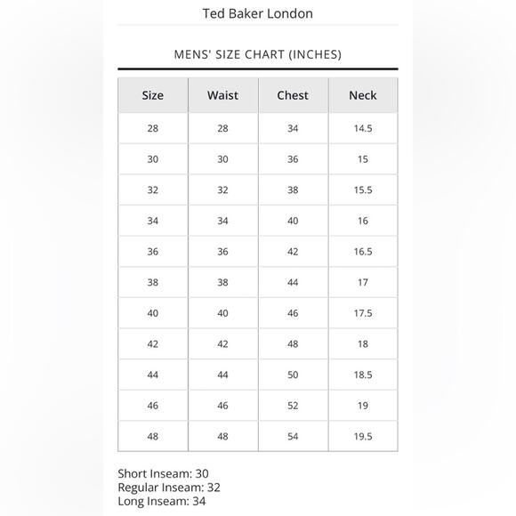 Ted Baker Wool “No Ordinary Joe” 2Pc. Suit Set Navy Blue 46 Long Waist 40 - Picture 16 of 16